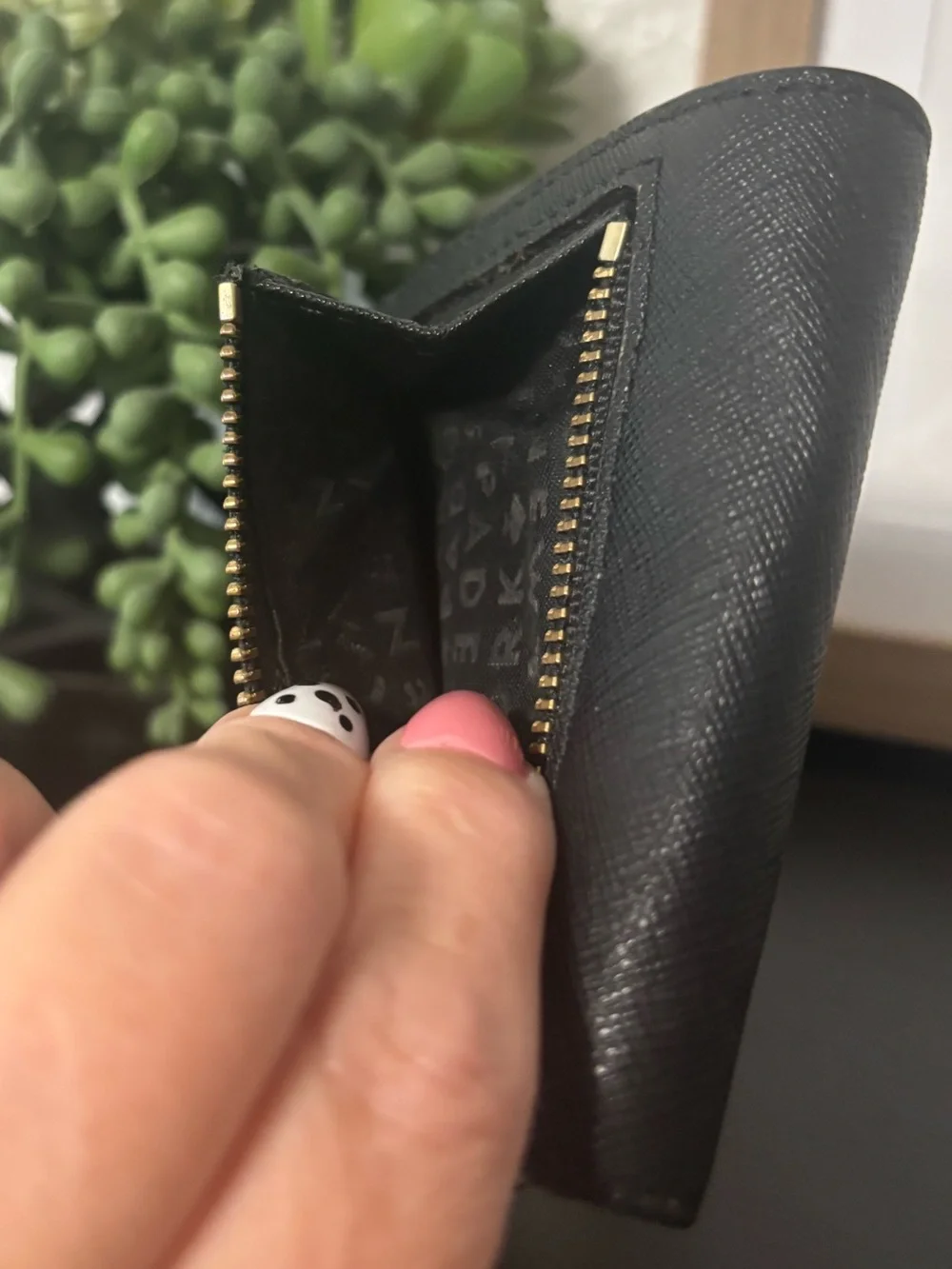 Kate Spade Saffiano Leather Compact Wallet